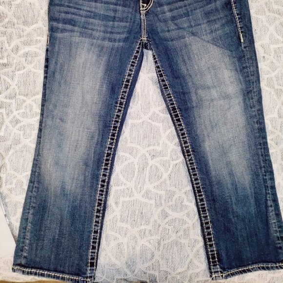 Vigoss The New York Capri Jeans sz 9/10 - Picture 6 of 6